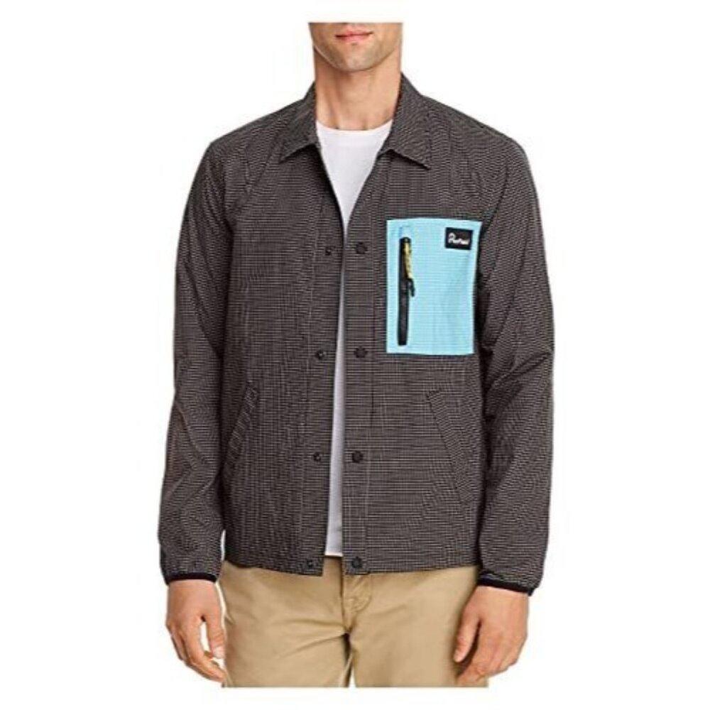 Penfield Men's Black Laval Regular Fit Shirt Jacket, Black, Size L